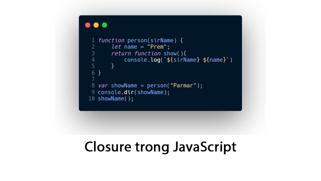 Closure trong JavaScript: